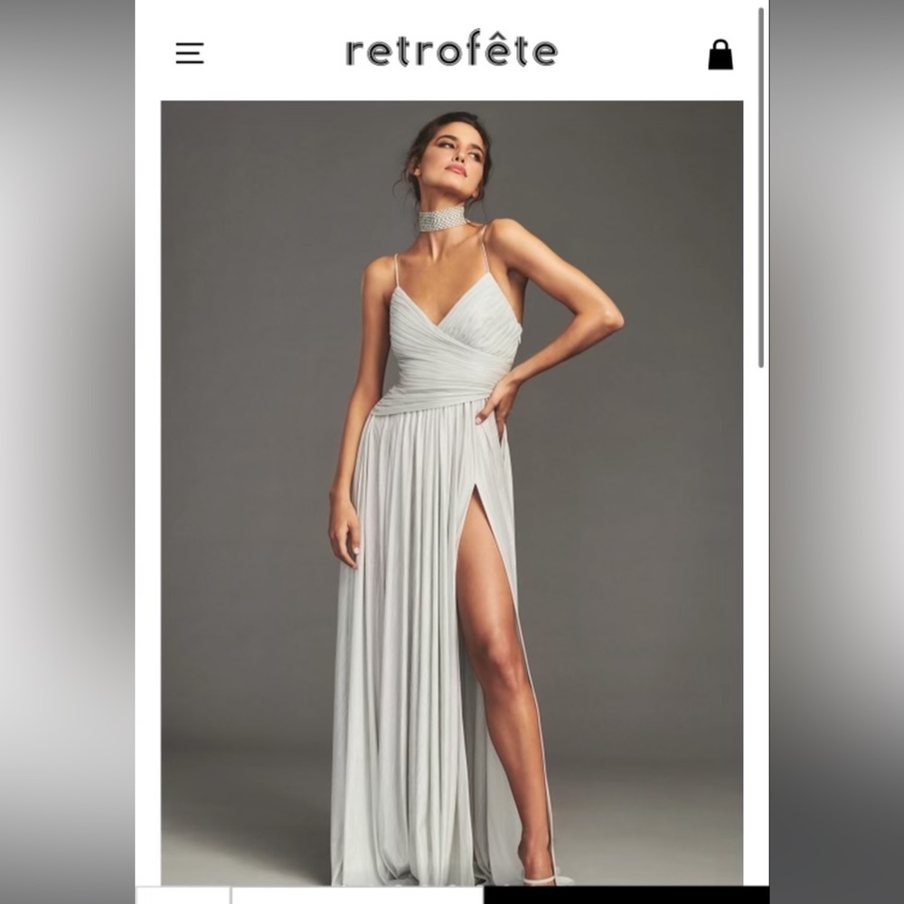 Retrofete silver dress